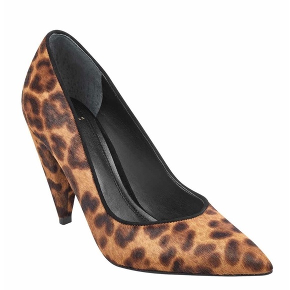 Marc Fisher LTD Leopard Pointed Toe Pumps 8 NEW - Picture 3 of 8